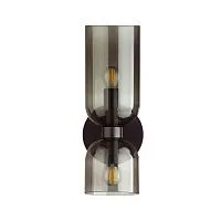 Бра с выключателем ODEON LIGHT  4804/2W ORINOCO стекло/серый 